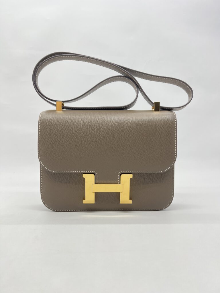 Hermes Constance 24 Etoupe Epsom GHW