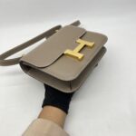 Hermes Constance 24 Etoupe Epsom GHW