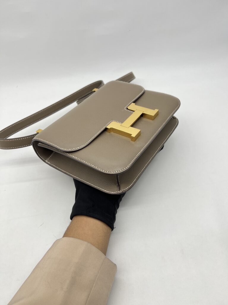 Hermes Constance 24 Etoupe Epsom GHW