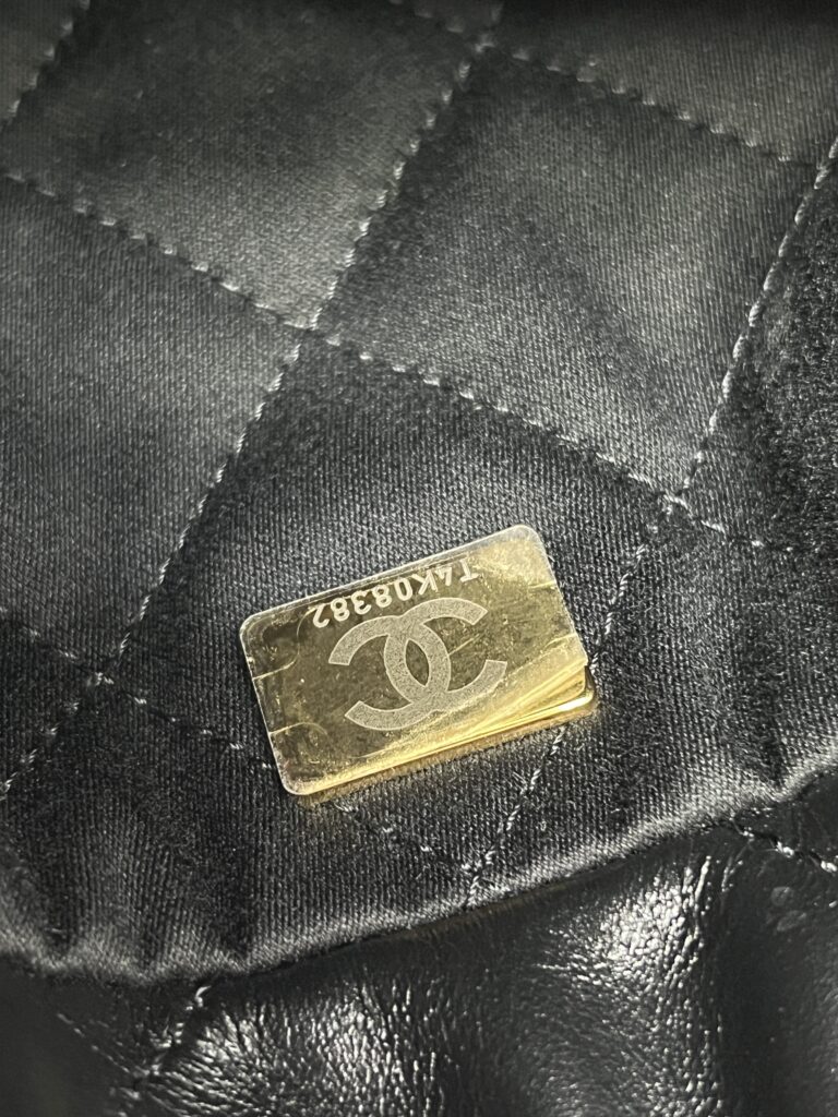 Chanel C22 Mini Lambskin Black GHW