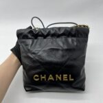 Chanel C22 Mini Lambskin Black GHW