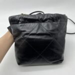 Chanel C22 Mini Lambskin Black GHW