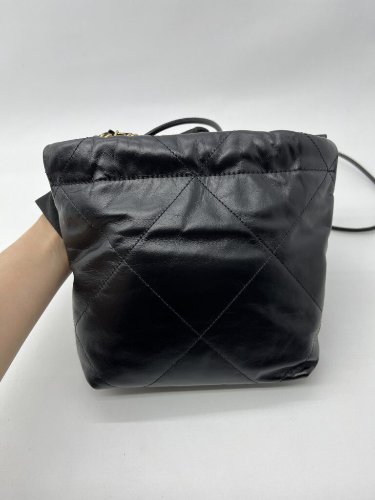 Chanel C22 Mini Lambskin Black GHW