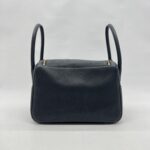 Hermes Lindy 26 Taurillon Clemence Noir GHW