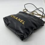 Chanel C22 Mini Lambskin Black GHW