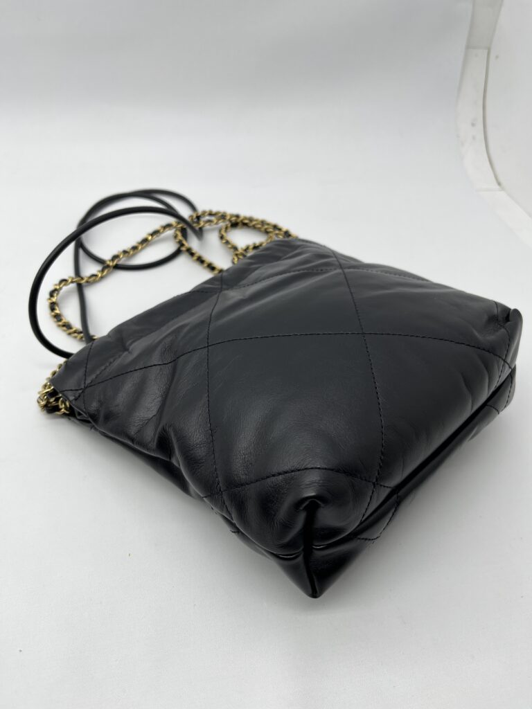 Chanel C22 Mini Lambskin Black GHW