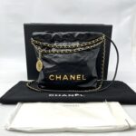Chanel C22 Mini Lambskin Black GHW