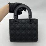 Dior Lady Dior Small All Black Matte