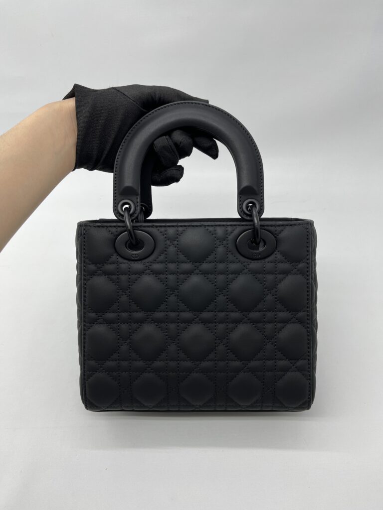 Dior Lady Dior Small All Black Matte