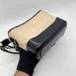 Chanel Gabrielle Small Beige Black