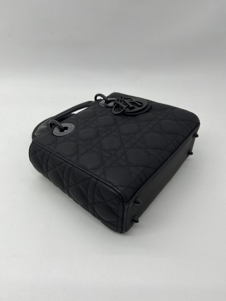 Dior Lady Dior Small All Black Matte