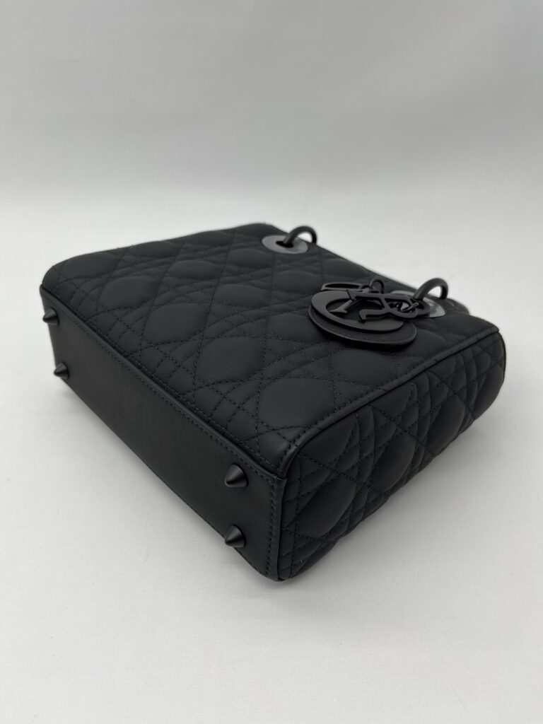 Dior Lady Dior Small All Black Matte