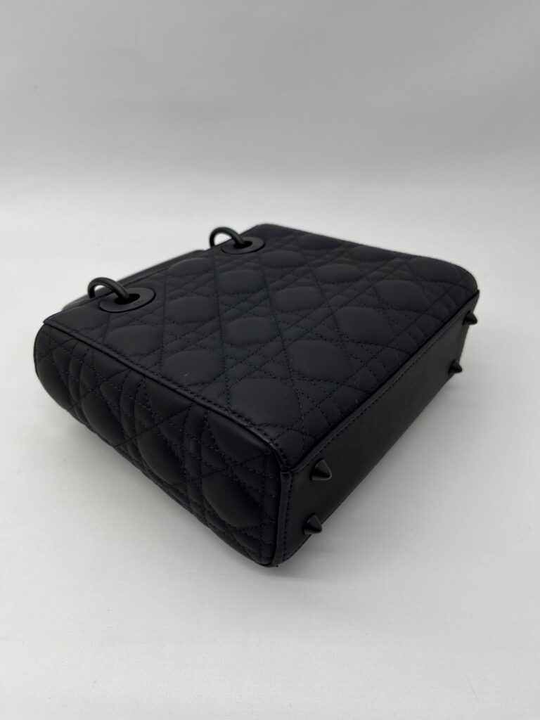 Dior Lady Dior Small All Black Matte