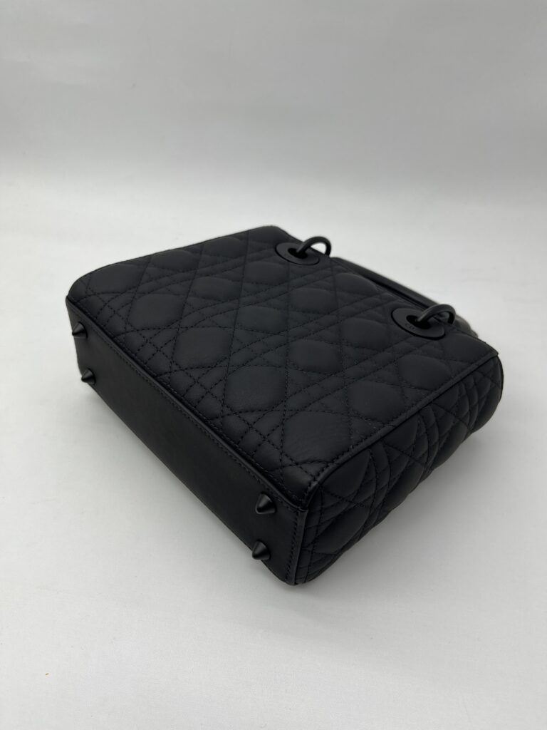 Dior Lady Dior Small All Black Matte
