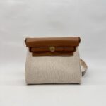 Hermes Mini Herbag Gold Naturale GHW