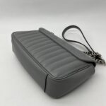 Gucci Marmont Flap Small Geometric Grey SHW