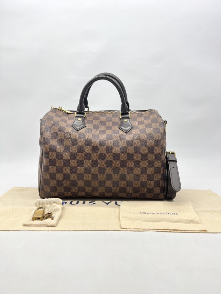 Louis Vuitton Speedy Bandou 30 Damier Ebene