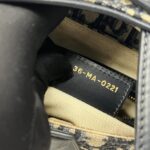 Dior Saddle Medium Canvas Blue Oblique GHW