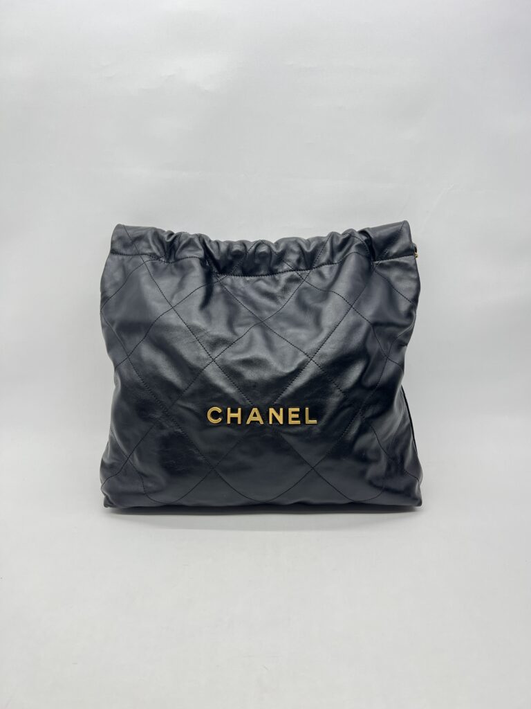 Chanel C22 Medium Lambskin Black GHW