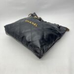 Chanel C22 Medium Lambskin Black GHW