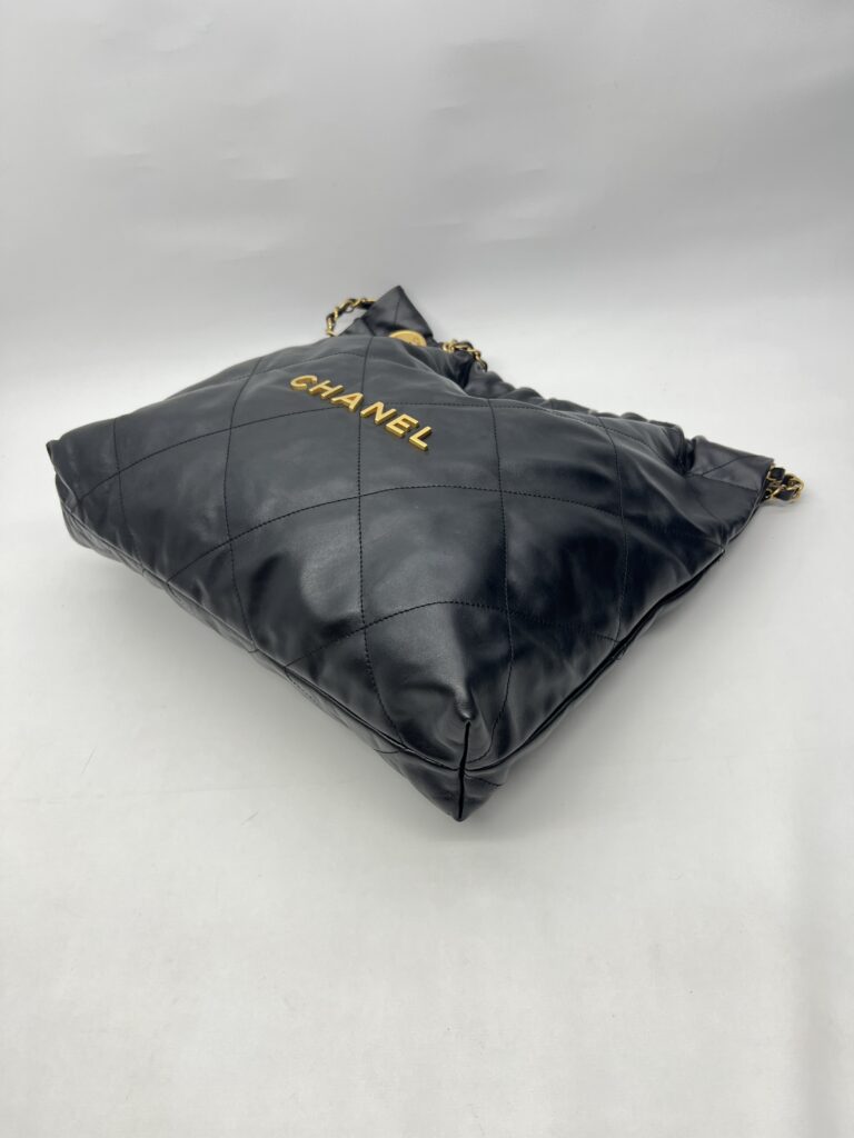 Chanel C22 Medium Lambskin Black GHW