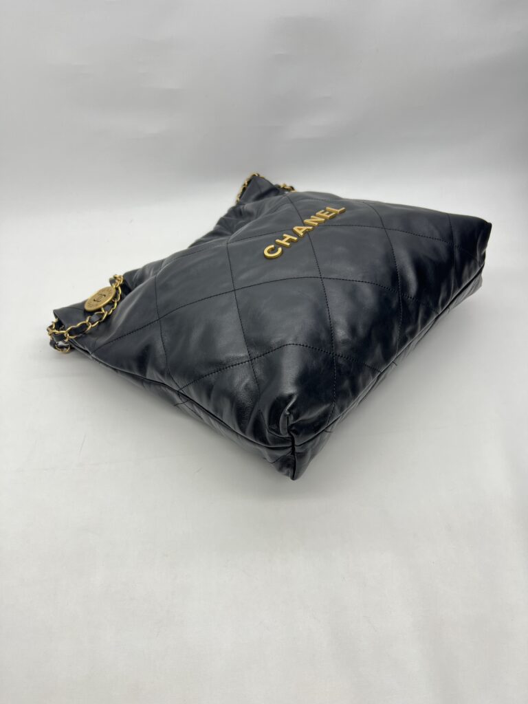 Chanel C22 Medium Lambskin Black GHW