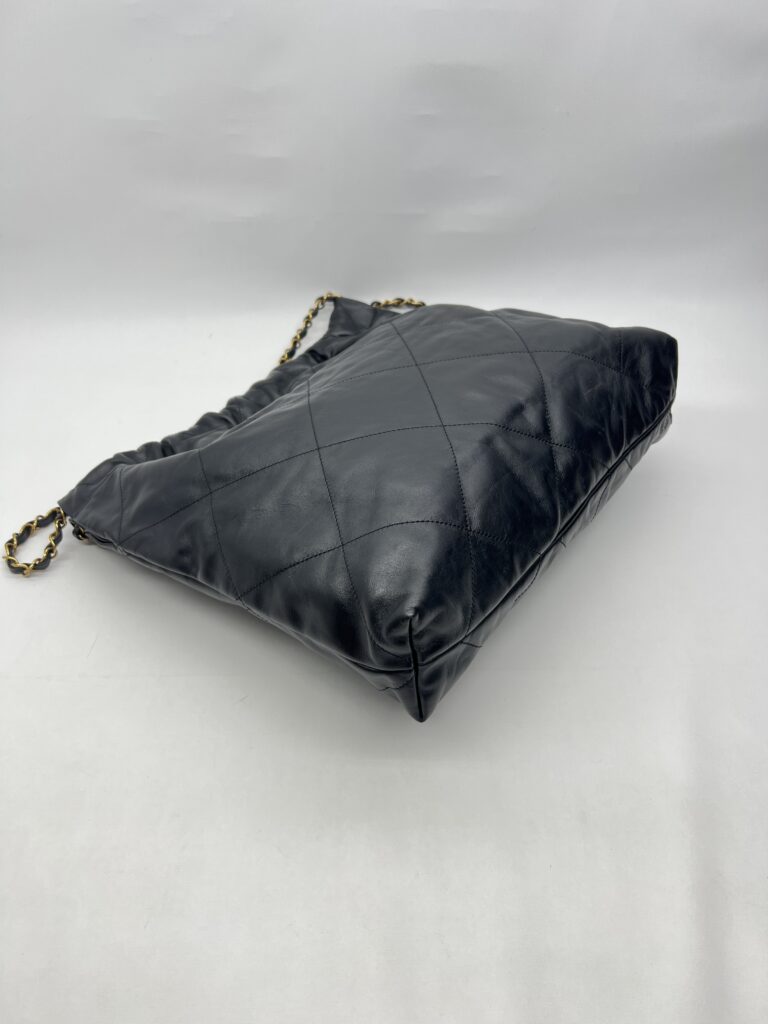 Chanel C22 Medium Lambskin Black GHW