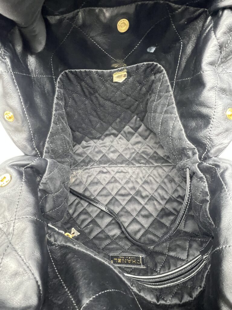 Chanel C22 Medium Lambskin Black GHW