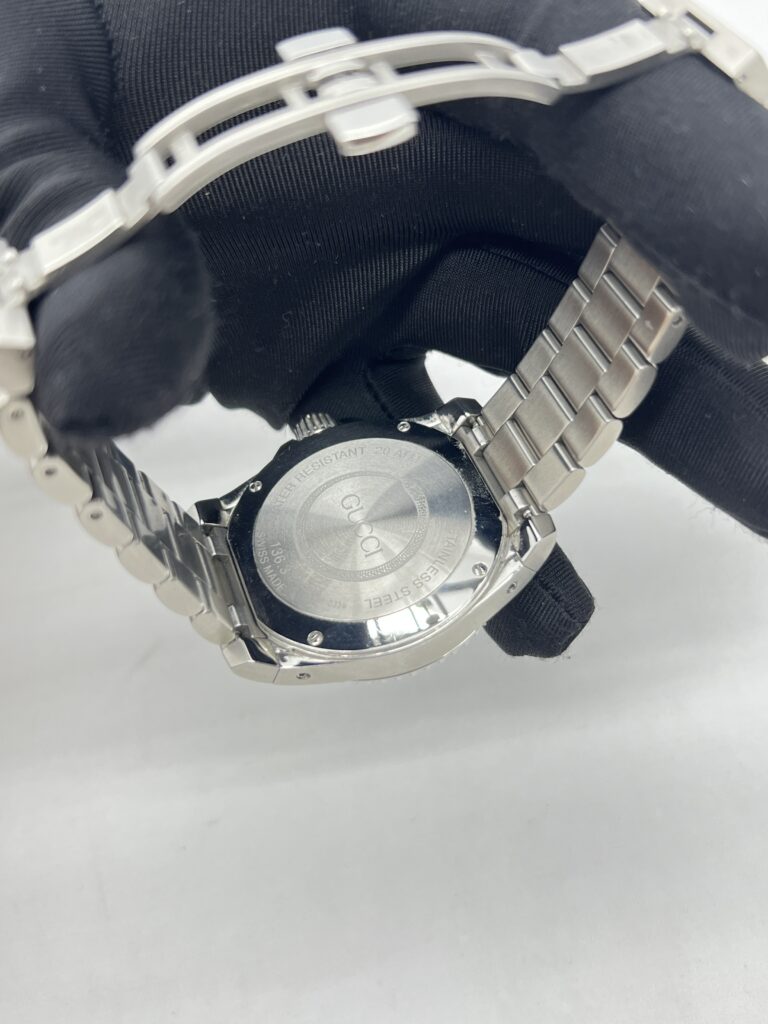 Gucci Dive Watch 136.3 Black Silver