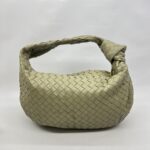 Bottega Veneta Classic Jodie Intrecciato Travertine Green GHW
