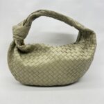 Bottega Veneta Classic Jodie Intrecciato Travertine Green GHW