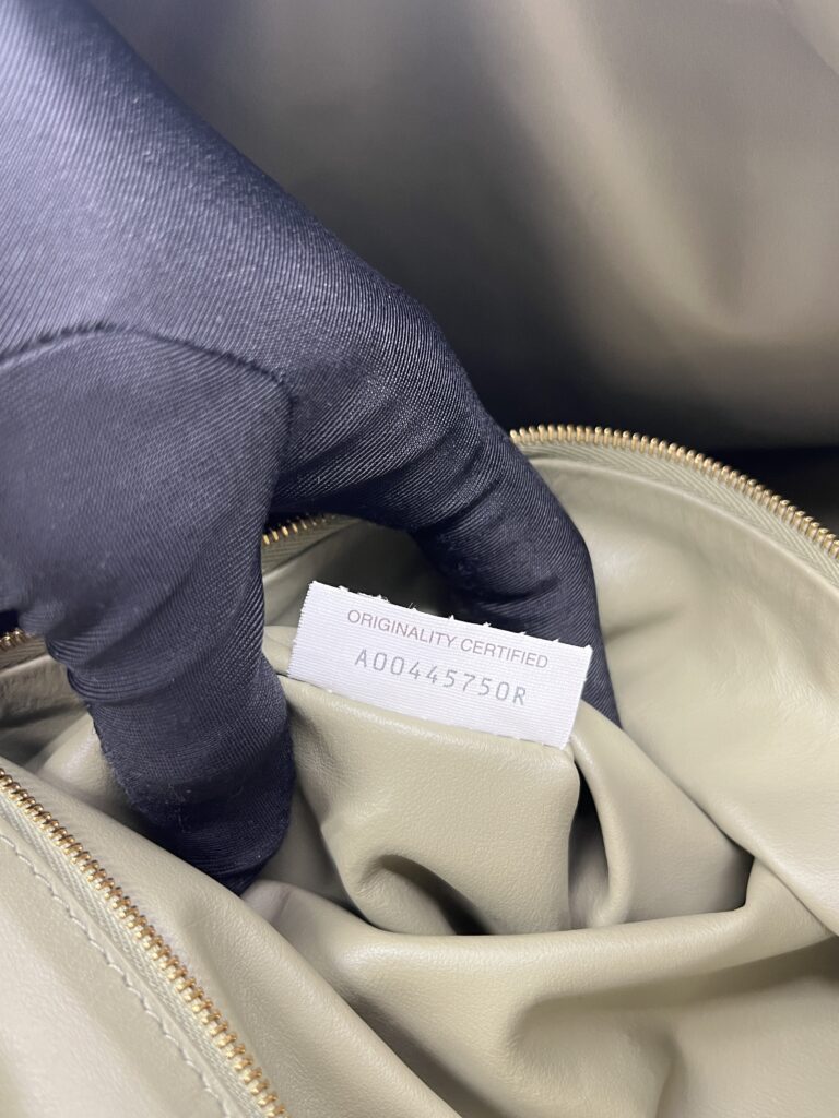 Bottega Veneta Classic Jodie Intrecciato Travertine Green GHW