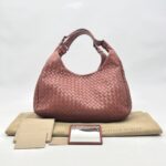 Bottega Veneta Campana Bag Red