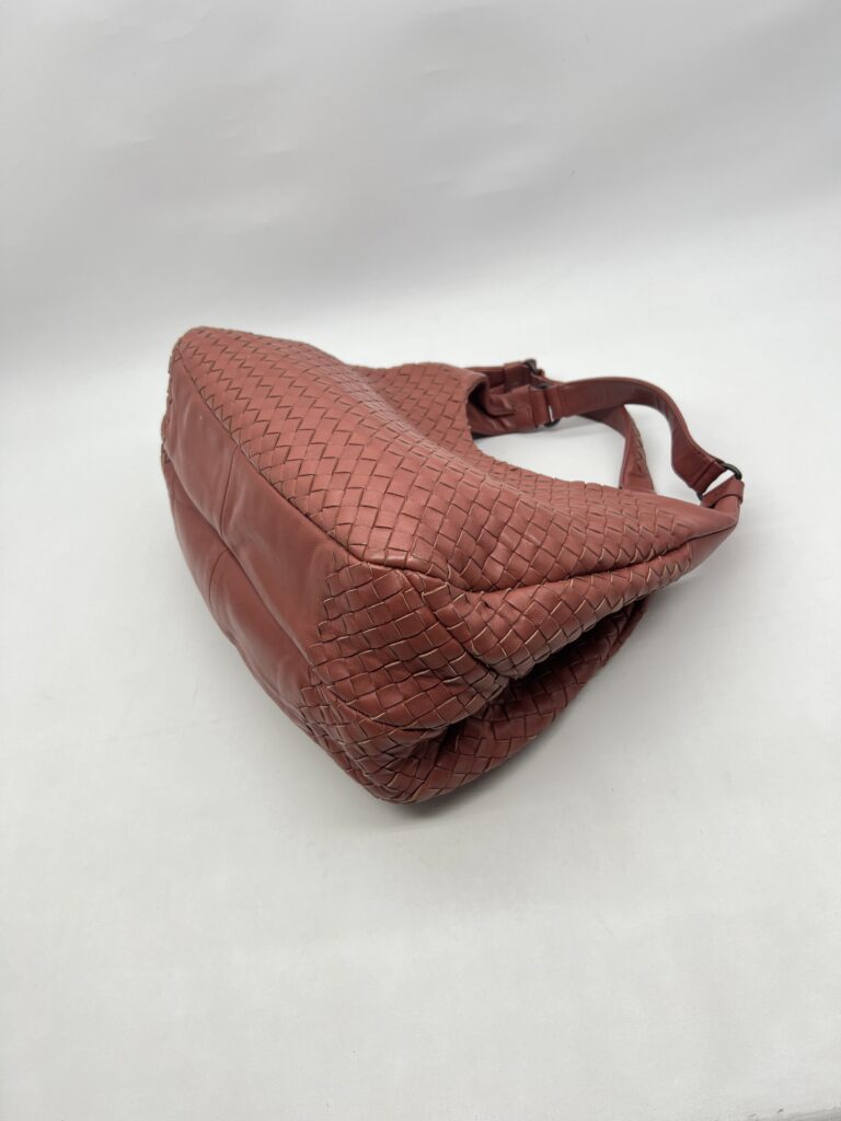 Bottega Veneta Campana Bag Red