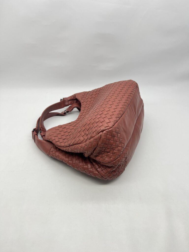 Bottega Veneta Campana Bag Red