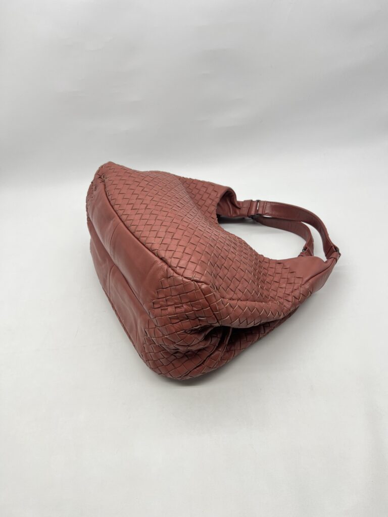 Bottega Veneta Campana Bag Red