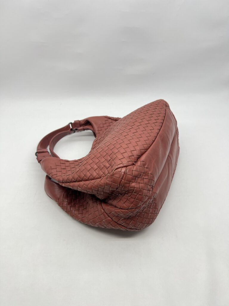 Bottega Veneta Campana Bag Red
