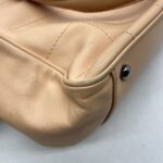 Chanel Square Stitch Tote Bag Pink Peach SHW