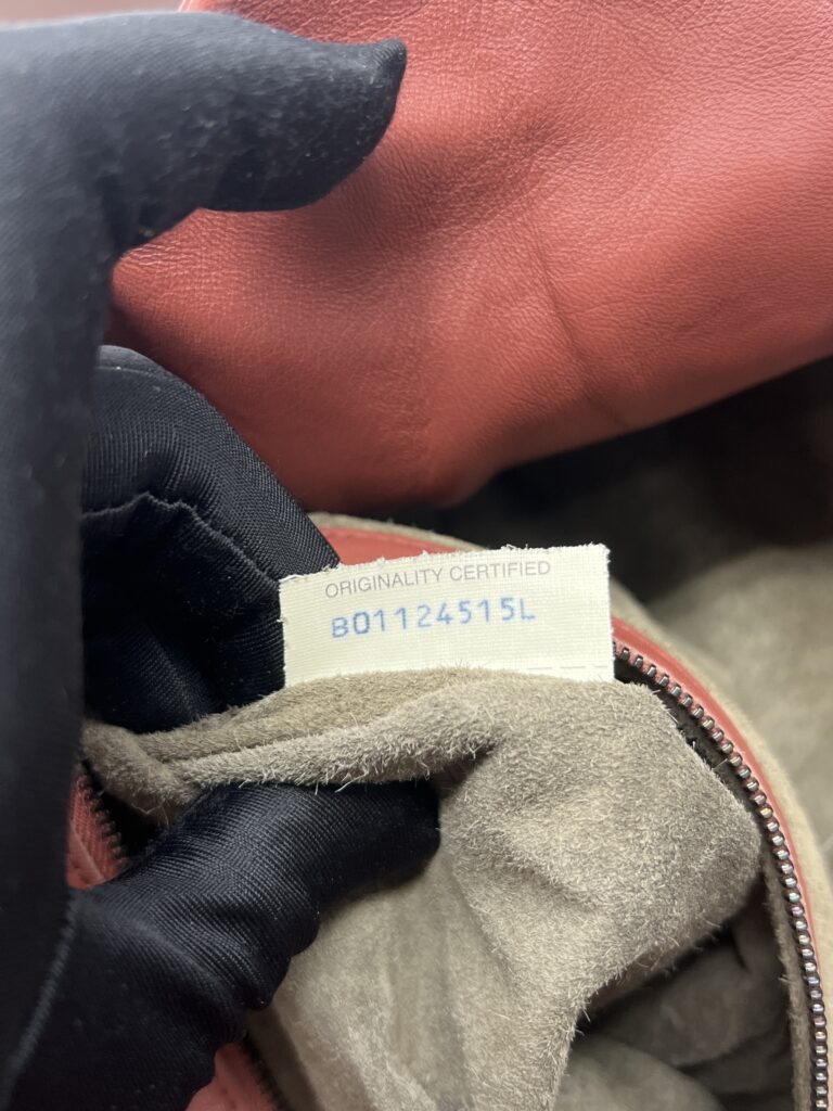 Bottega Veneta Campana Bag Red