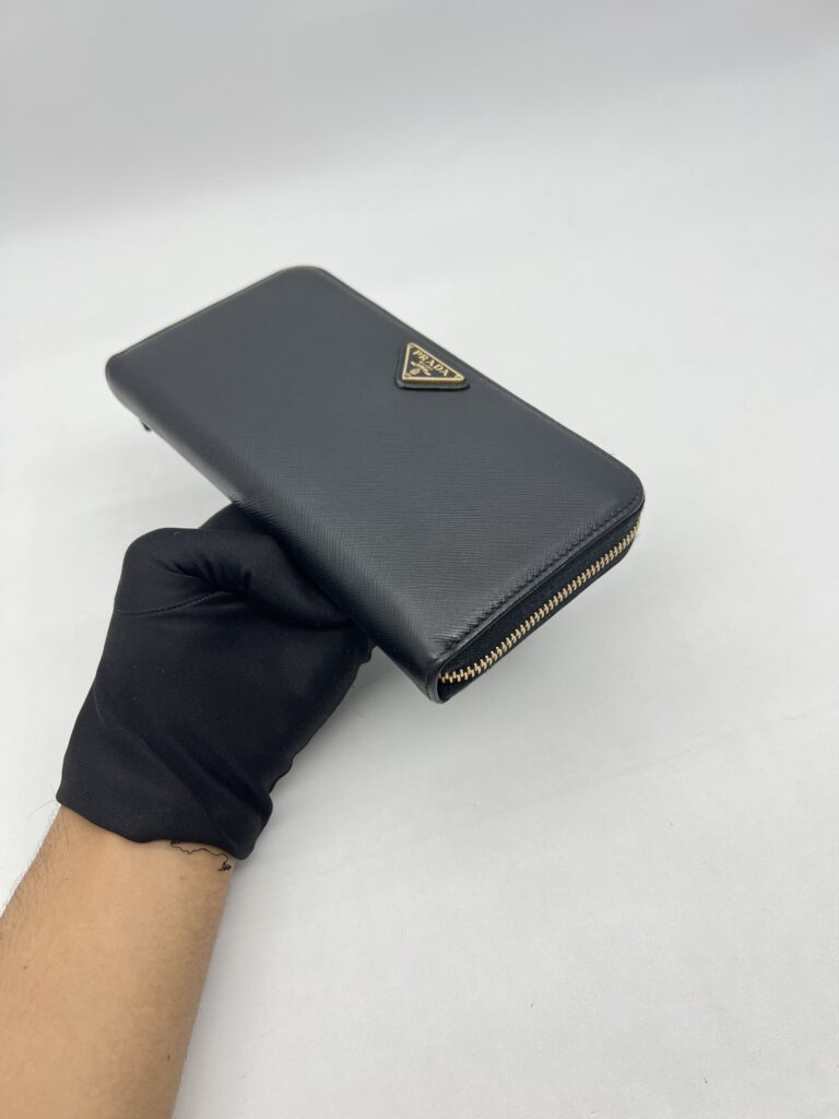 Prada Fullzip Saffiano Triang