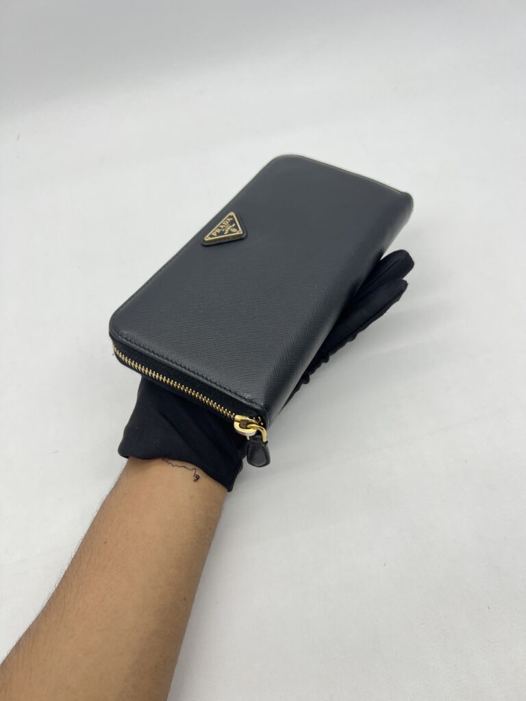 Prada Fullzip Saffiano Triang