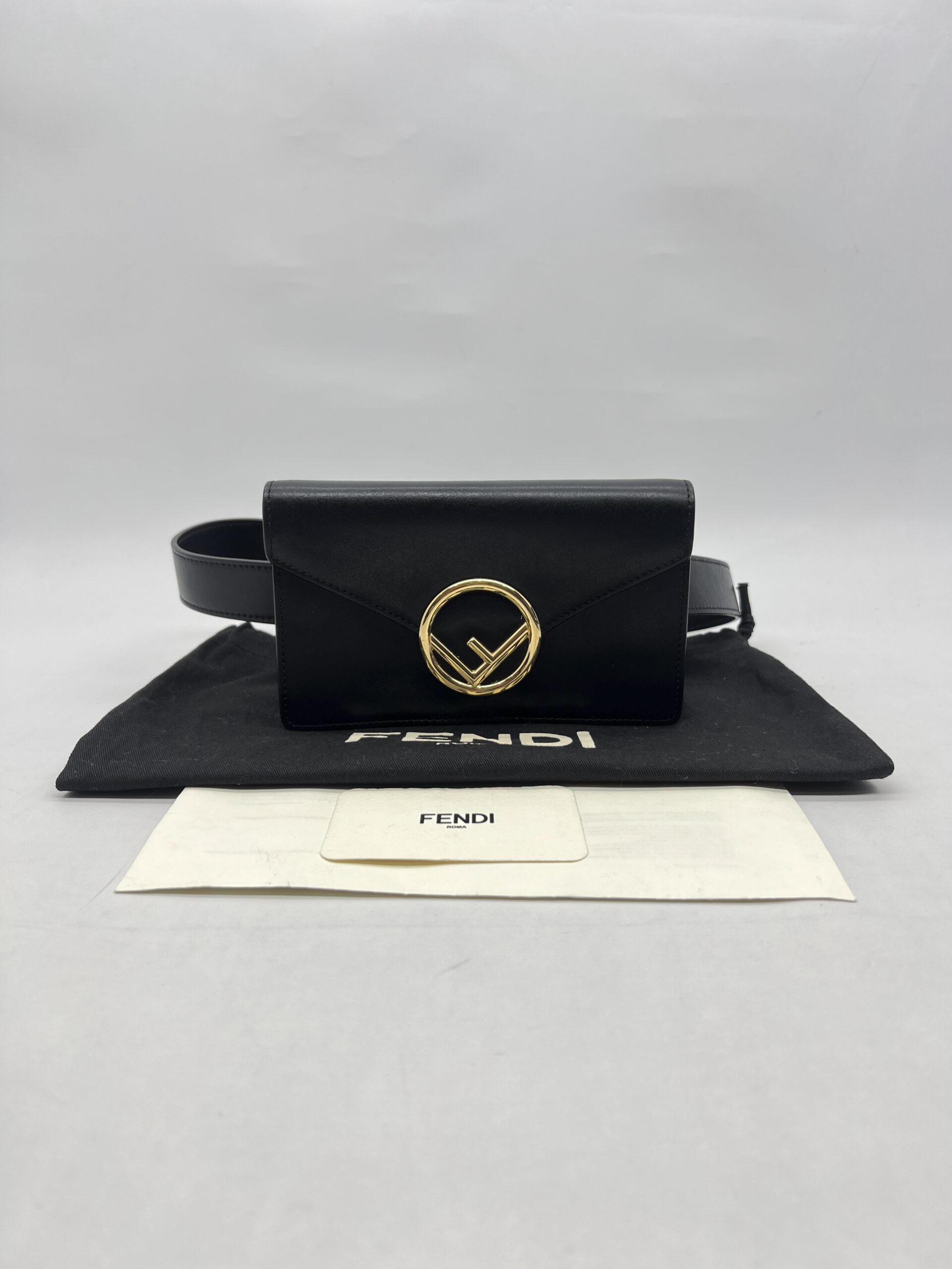 Fendi Belt Bag Black GHW