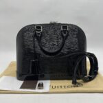 Louis Vuitton Alma PM Epi Black SHW