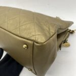 Chanel CC Crown Bag Gold GHW