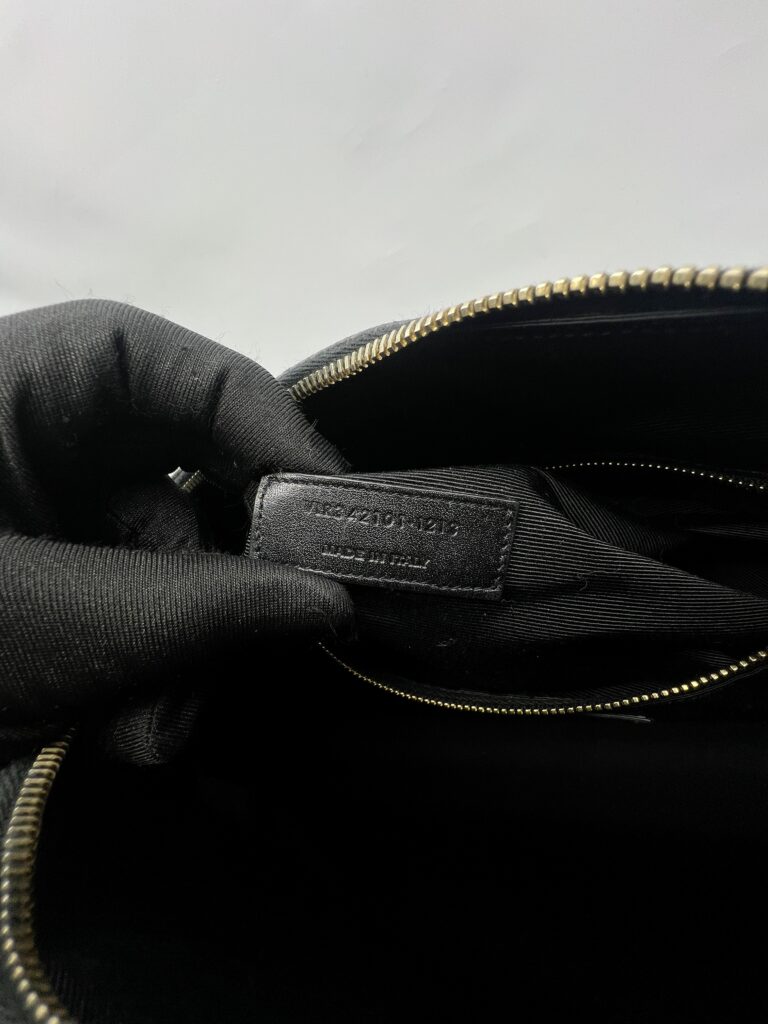 Saint Laurent Duffle Bag Black GHW