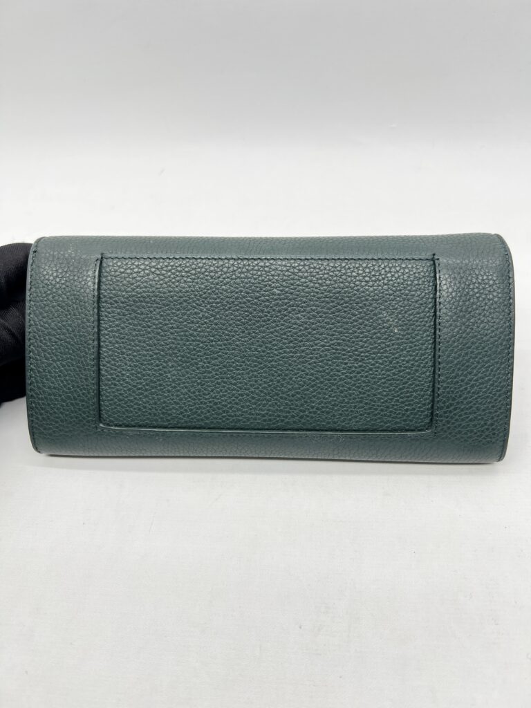 Celine Flap Wallet Dark Green
