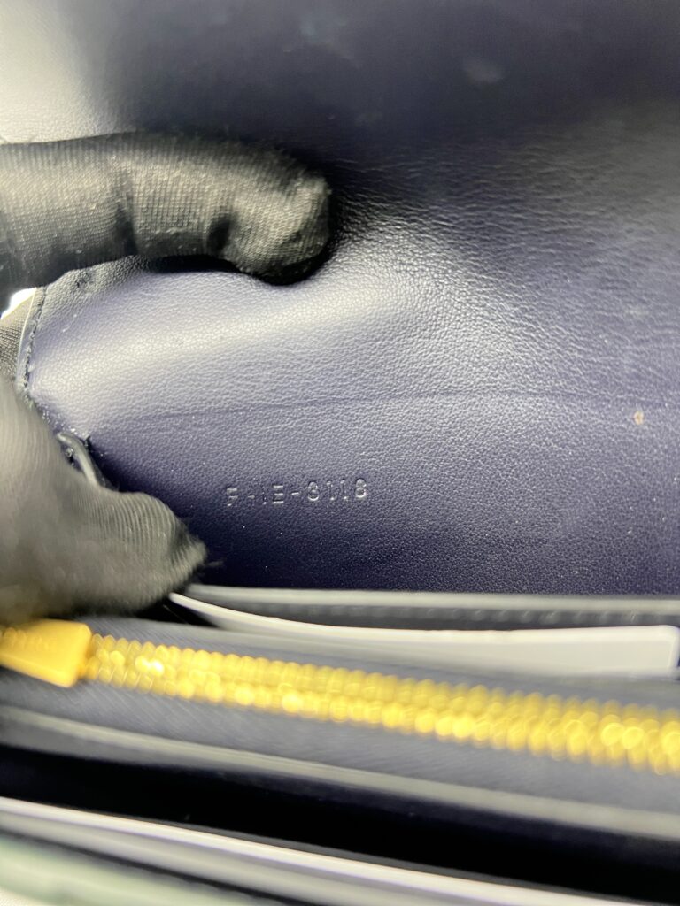 Celine Flap Wallet Dark Green