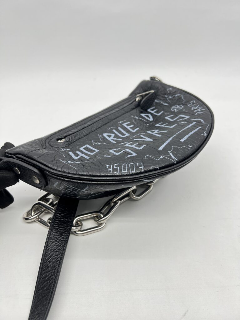 Balenciaga Bumbag Black Grafity SHW