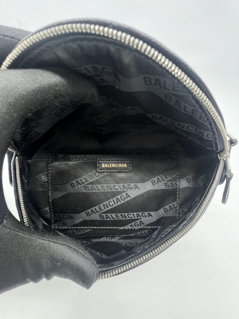 Balenciaga Bumbag Black Grafity SHW