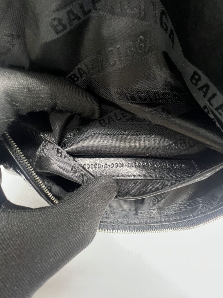 Balenciaga Bumbag Black Grafity SHW